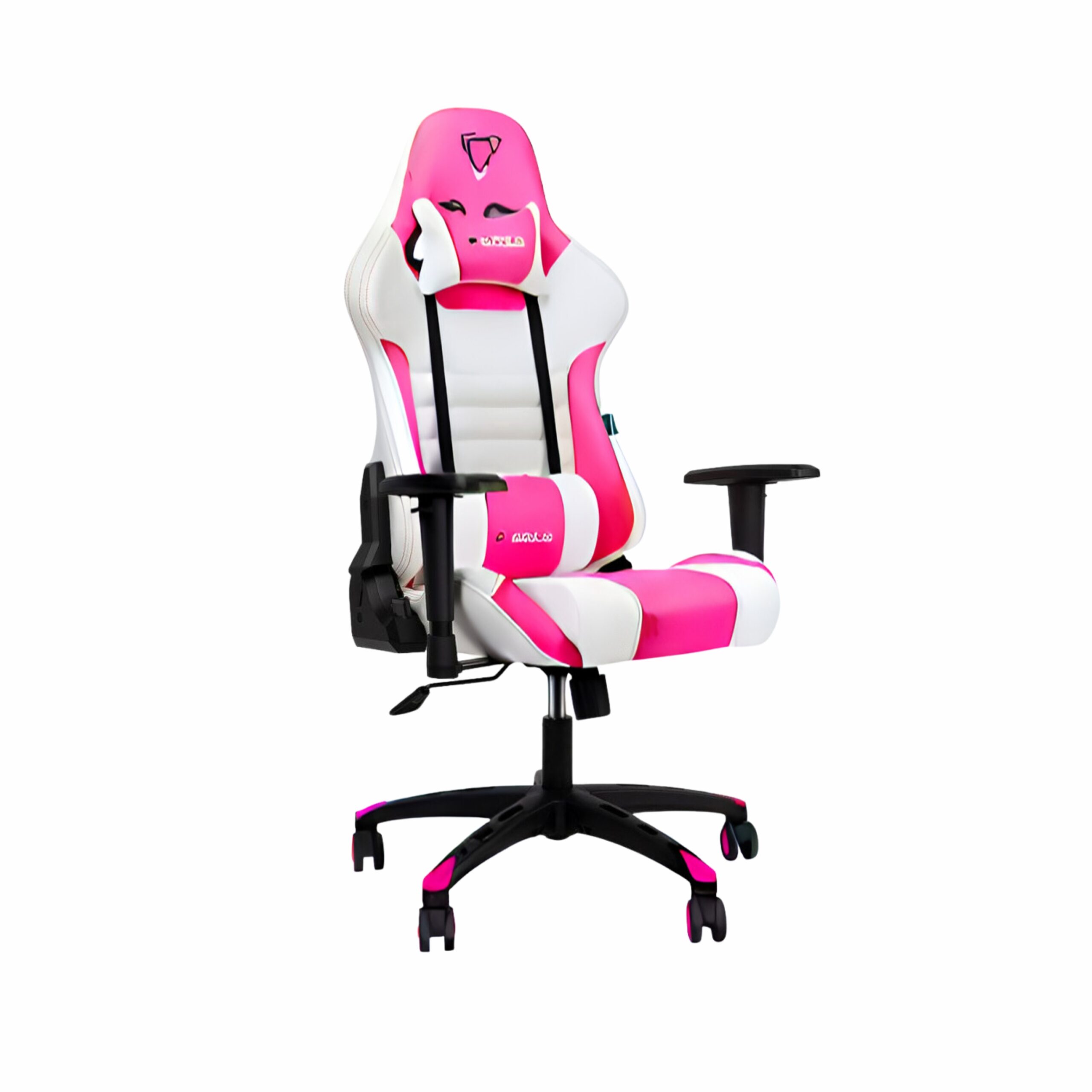 Furgle Pink Gaming Chair (with legrest)