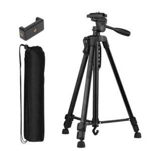 3366 Tripod Stand for Phone and Camera With Carrier Bag