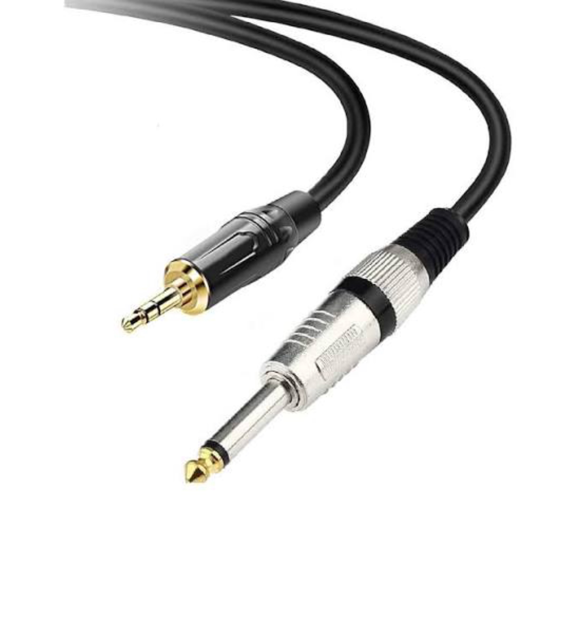 6.35mm Jack to 3.5mm Jack Aux Instrument Cable