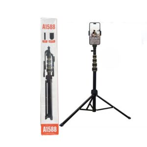 A1588 Long Tripod Stand For Phones With Bluetooth Remote-Monopod Stand