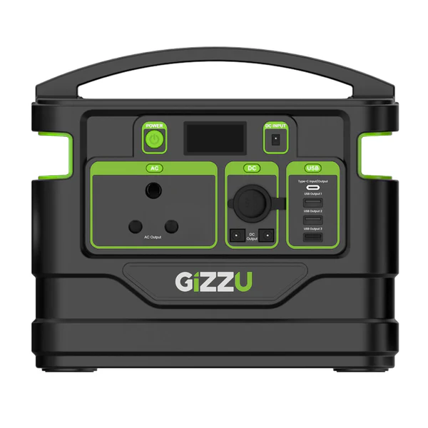 Gizzu 500w 518wh Lithium-ion Battery Power Station