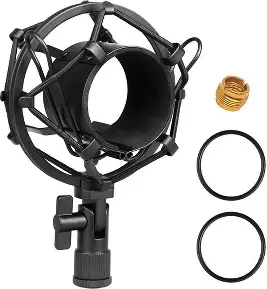 Pro Shock Mount for holding Mics On Mic Stands and Boomarms - Image 3