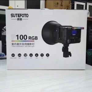 Sutefoto P100 RGB Studio Light with stand and battery(Full Kit)