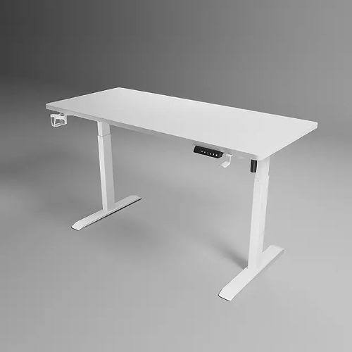 1.4mm Electric Adjustable Height Gaming Table (White, brown, black)