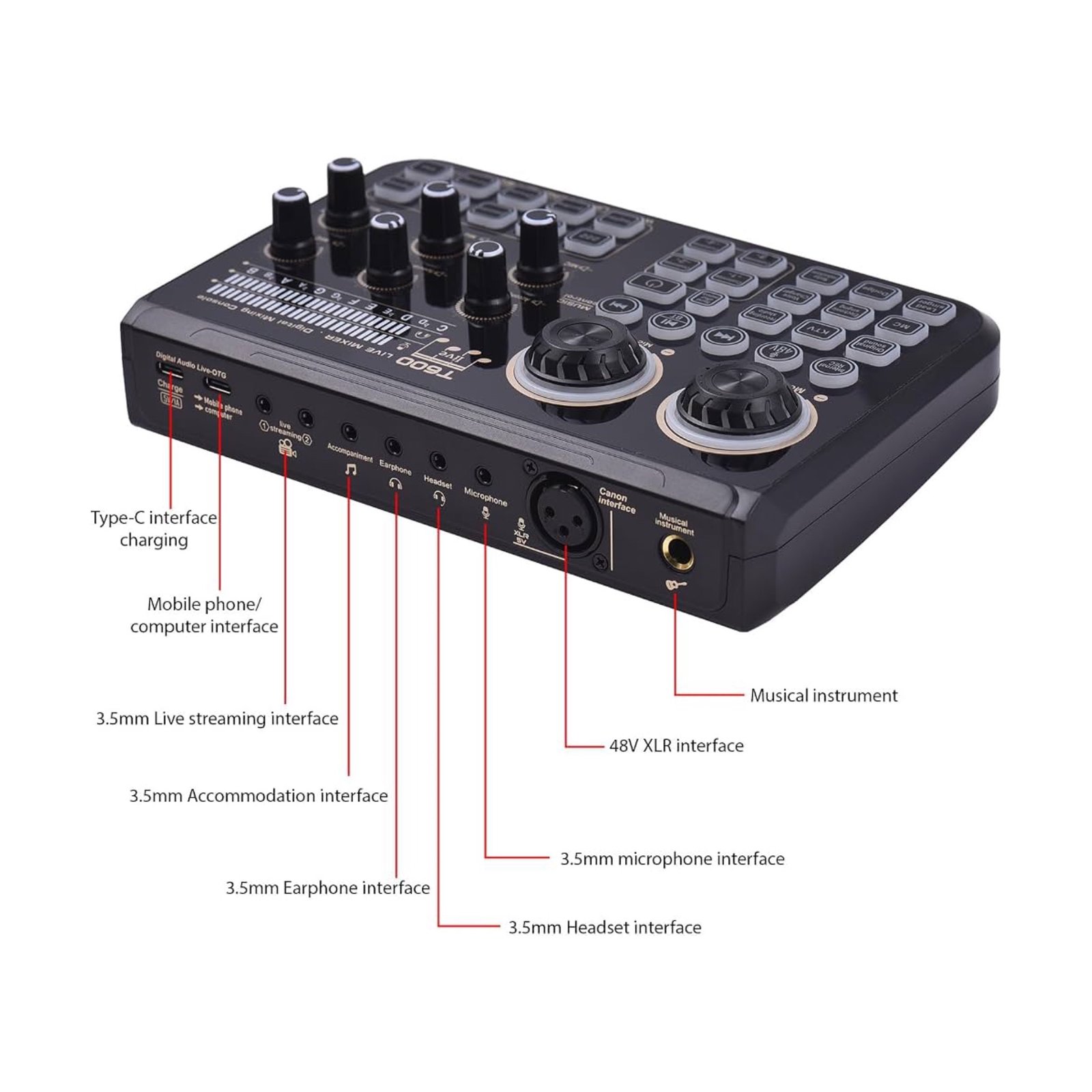 T600 live Soundcard - Image 8